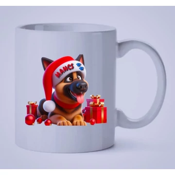 Mancs rajzos Télapó bögre