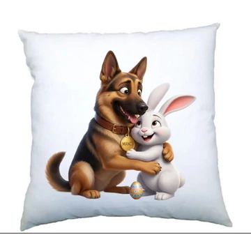 Mancs és Nyuszi kispárna 