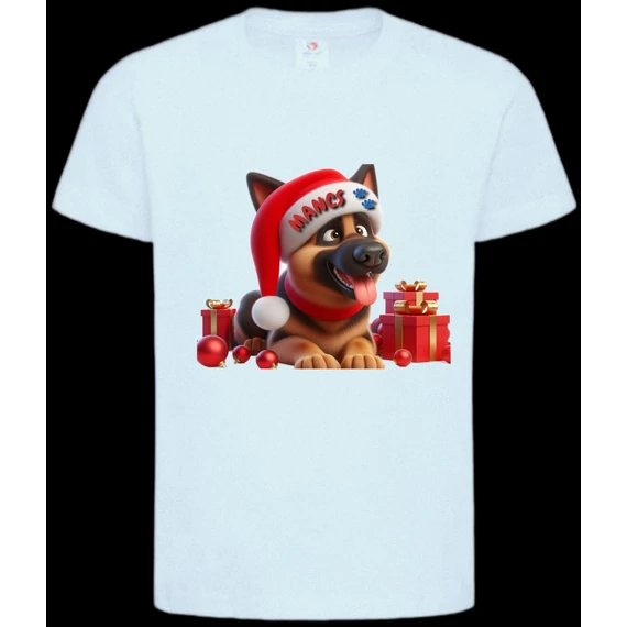 Mancs Télapó póló rajzos Fehér S- XXL 